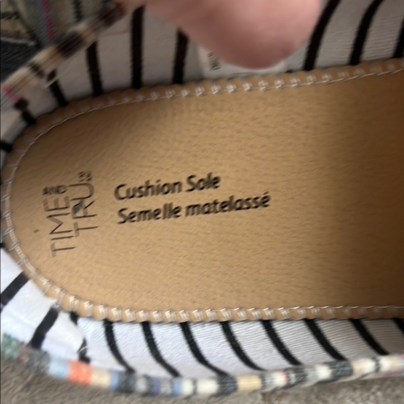 Multicolor Striped Slip-Ons - Picture 2 of 3